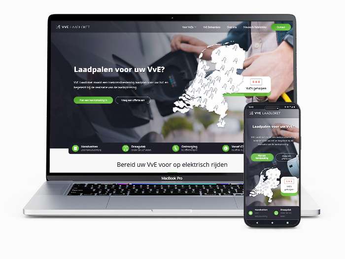 Professionele website gemaakt door Marketingkraam